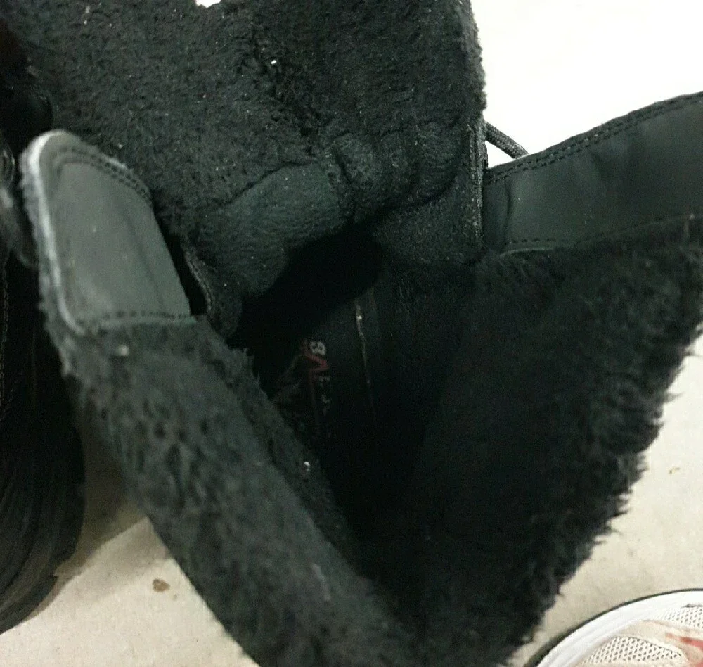 Nortiv 8 Black Men's Insulated Winter Boots Sz 9